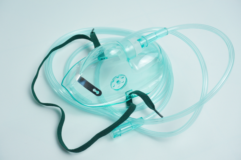 photo of simple oxygen mask