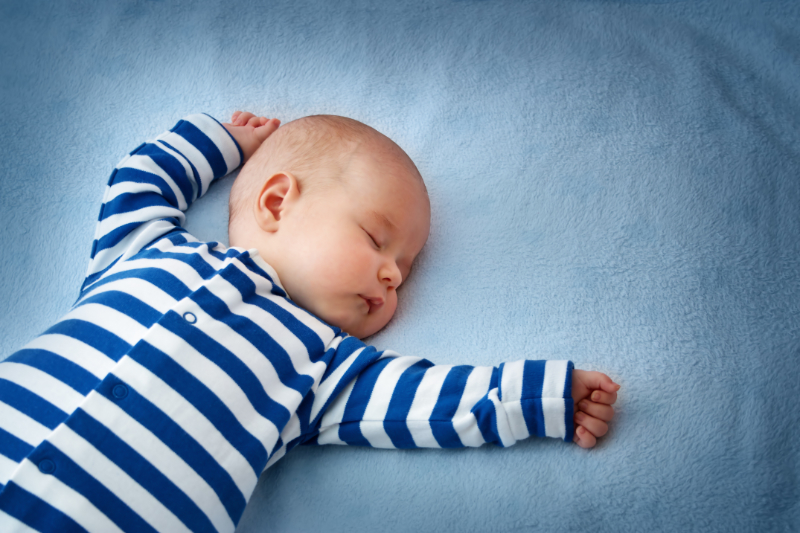 photo of infant atnr reflex