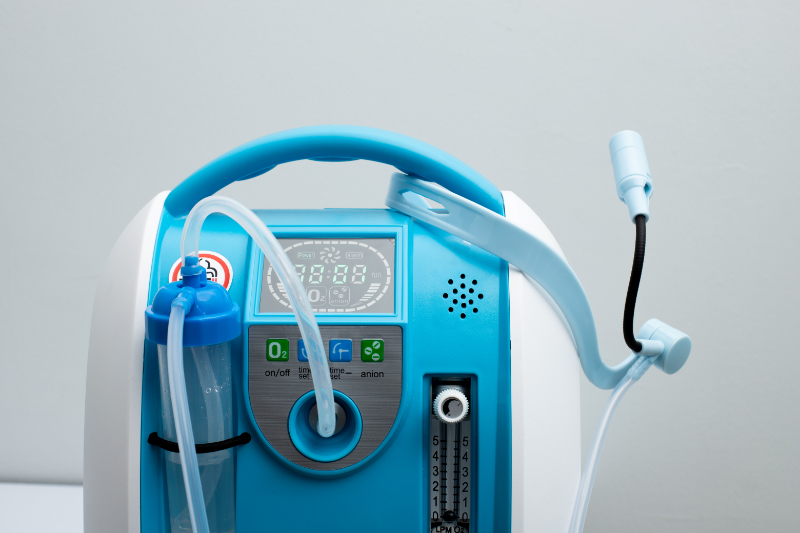 photo of oxygen concentrator