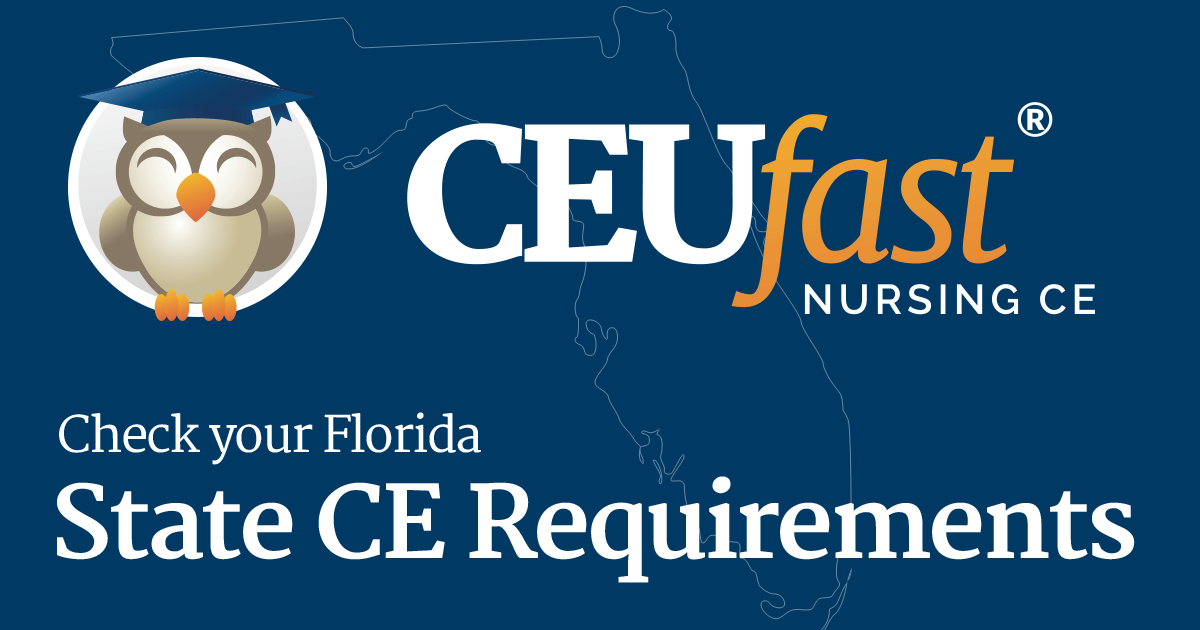 Florida CEU Requirements CEUfast