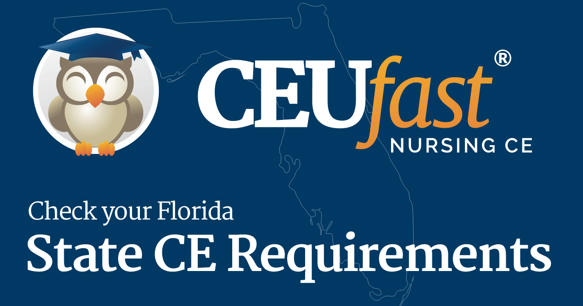 Florida Rn Ceu Requirements 2025